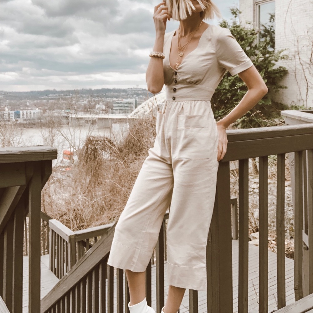 Linen jumpsuit